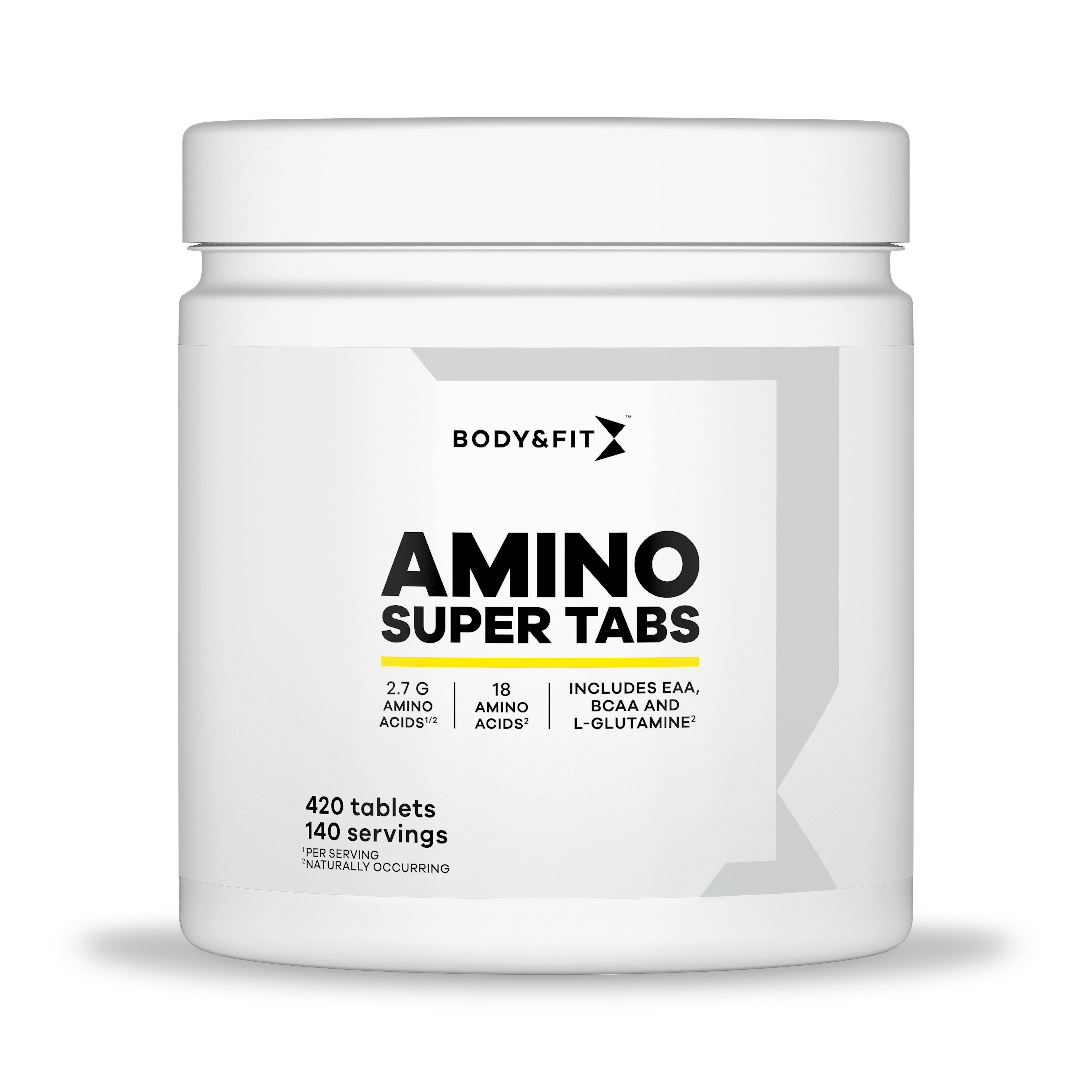 Body & Fit Amino Super Tabs - Aminozuren - 400 tabletten