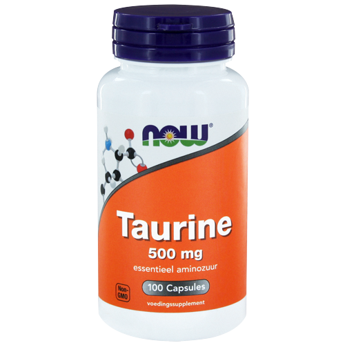 Taurine 500mg - Now Foods - 100 Capsules