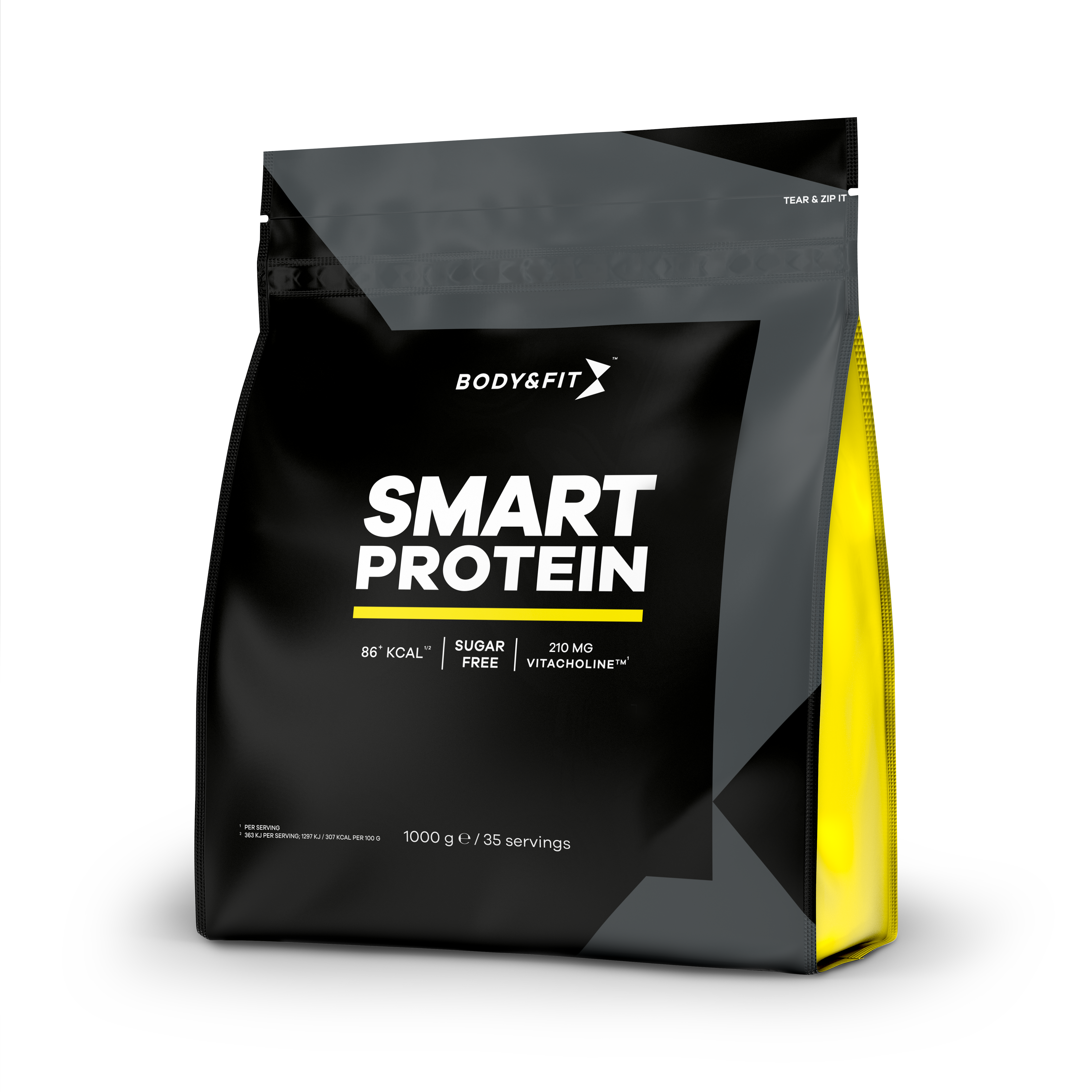 Body & Fit Smart Protein - Proteine Poeder / Eiwitshake - 1000 gram - Cookies & Cream milkshake