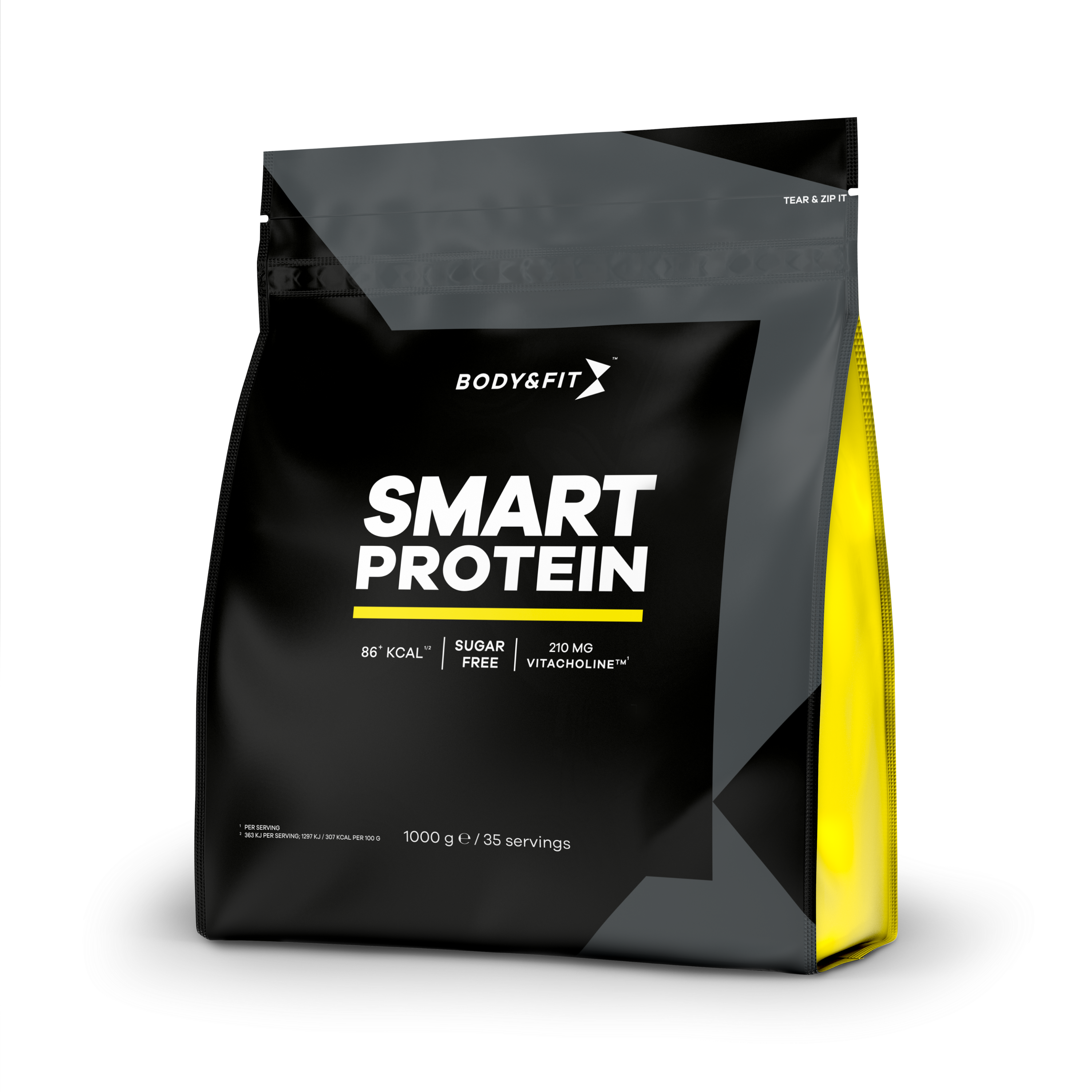 Body & Fit Smart Protein - Proteine Poeder / Eiwitshake - 1000 gram - Aardbei