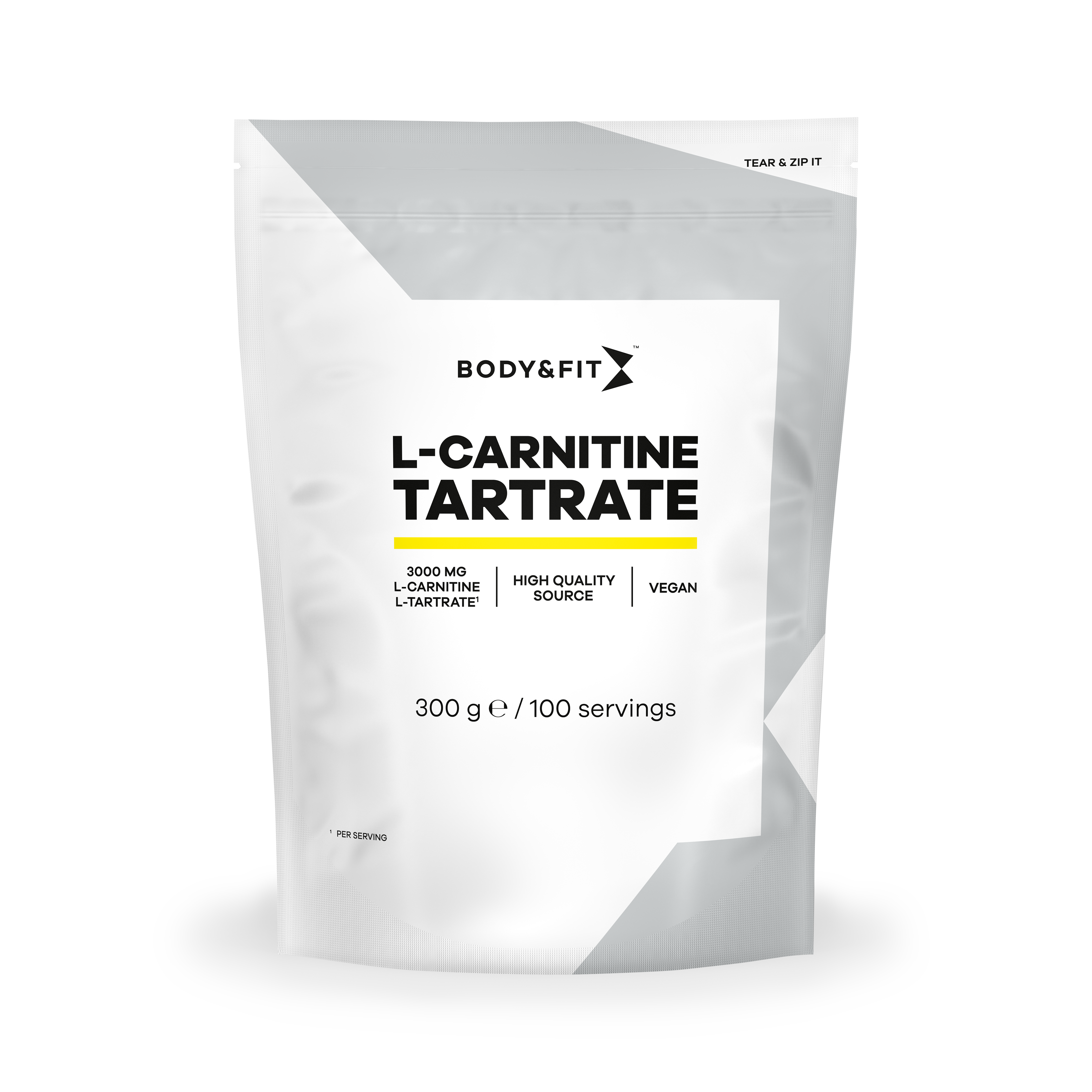 L-Carnitine Tartrate - Body & Fit - Smaakloos - 300 Gram