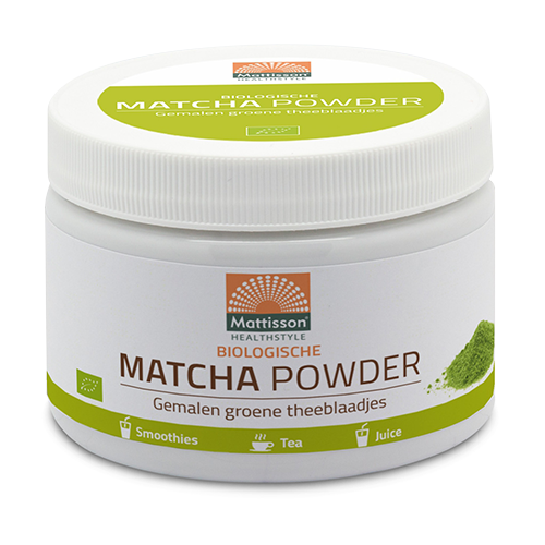 Absolute Matcha thee poeder – Instant - Mattisson - Naturel - 125 Gram
