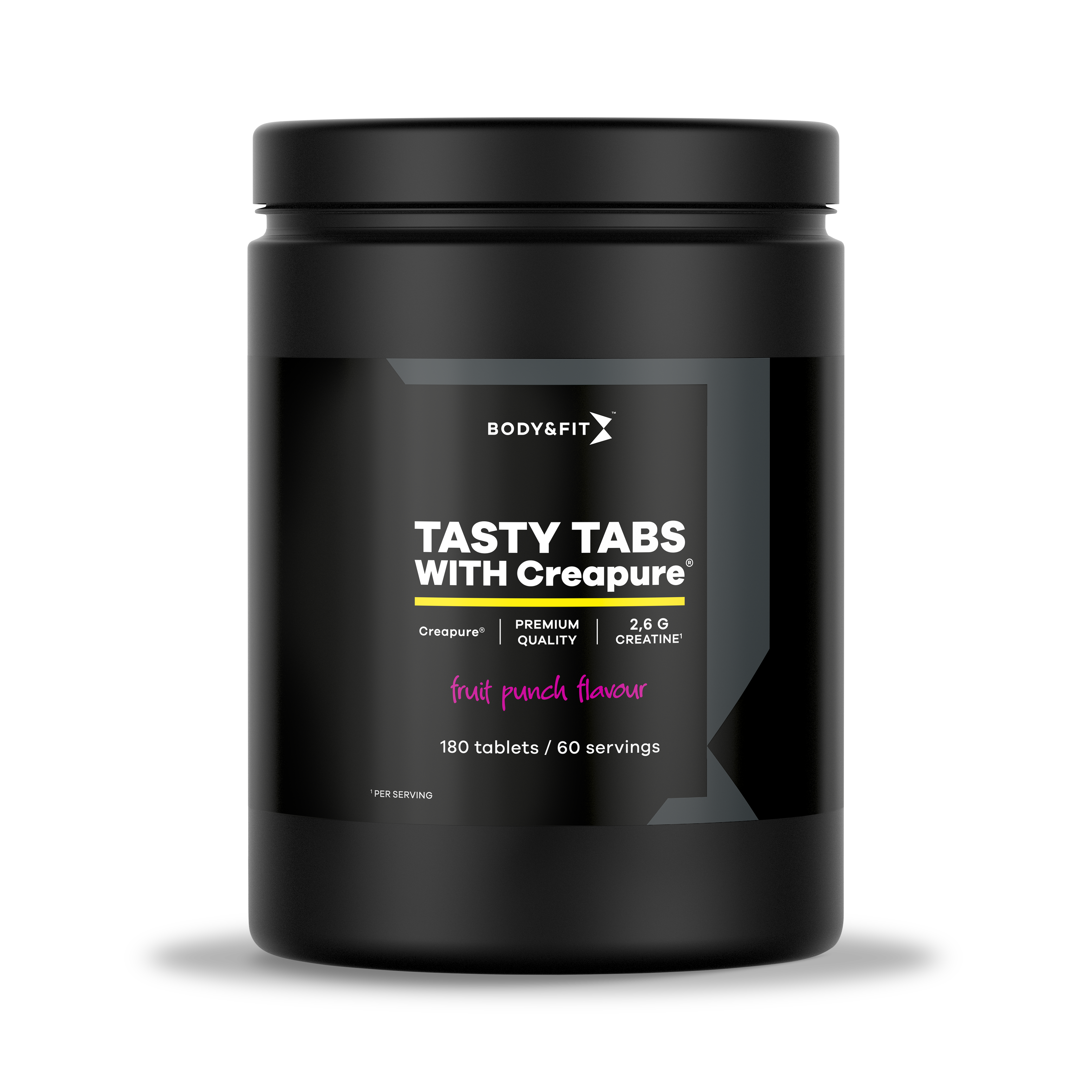 Body & Fit Creapure Tasty Tabs - Creatine - 180 tabletten