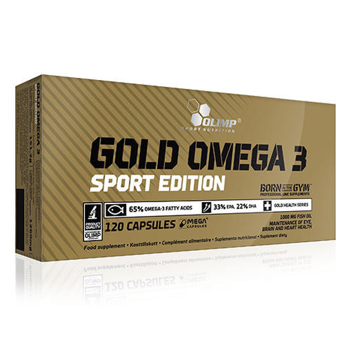 Gold Omega-3 Sport edition Vitamines en supplementen 
