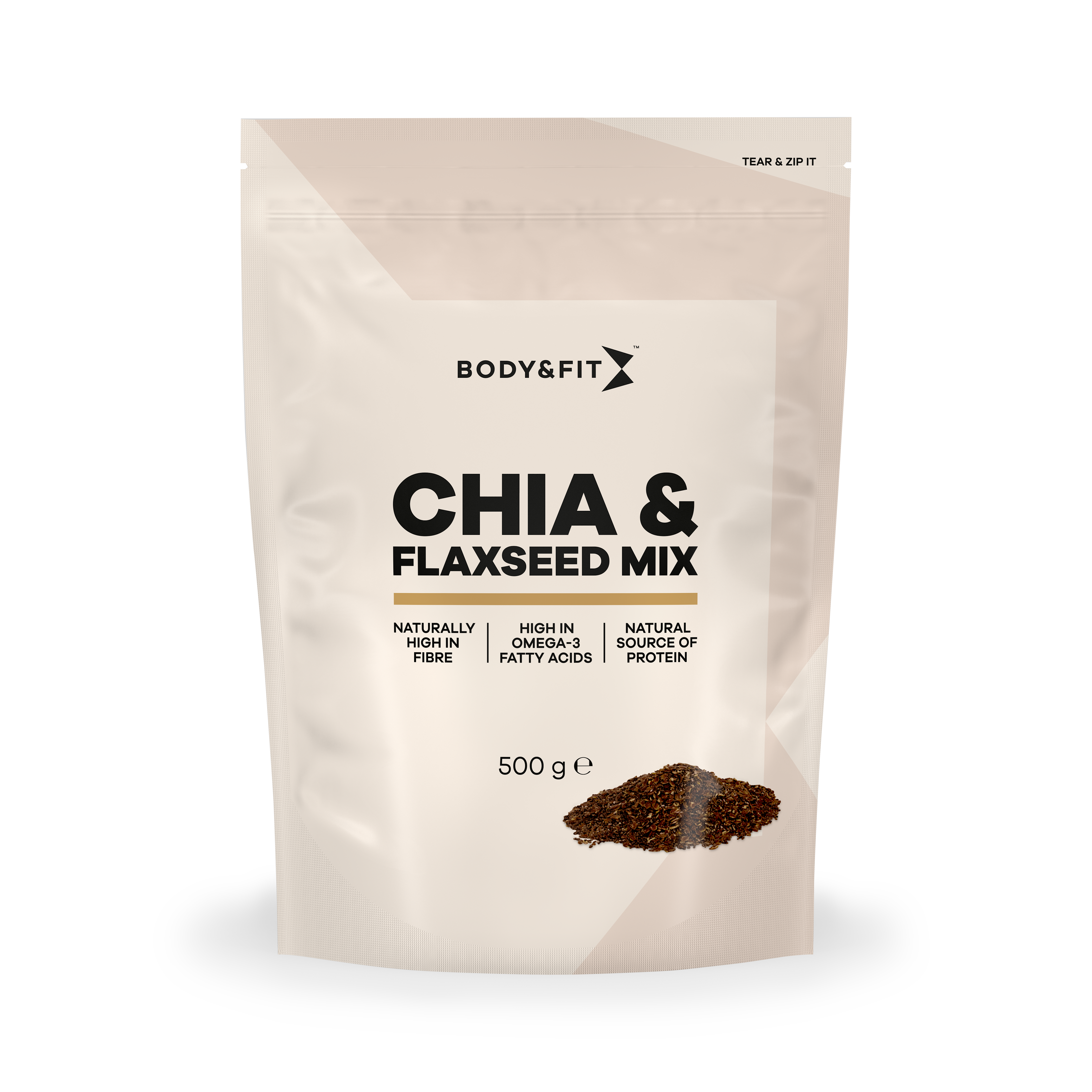 Mélange Oméga-3, graines de chia et graines de lin