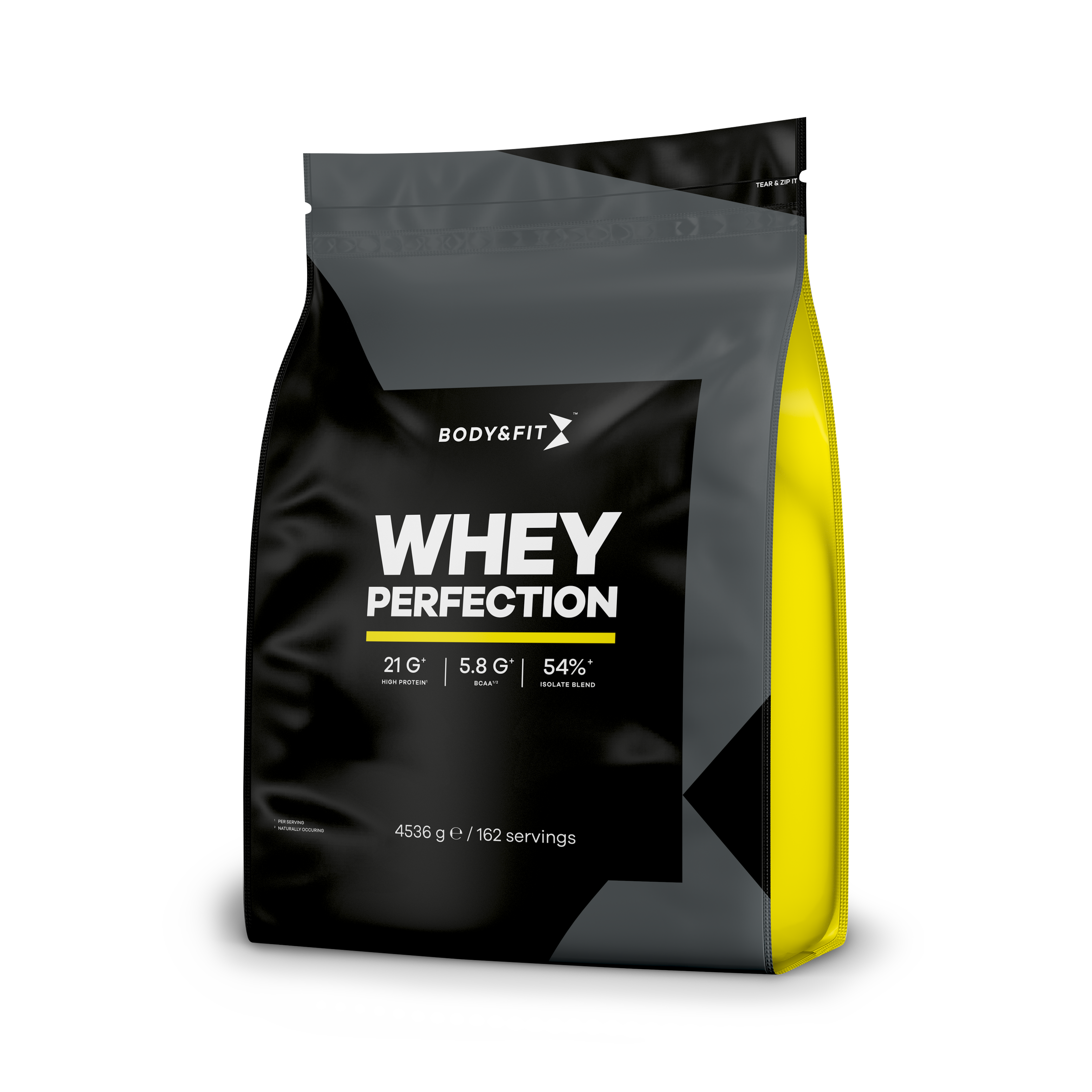 Body & Fit Whey Perfection - Proteine Poeder / Whey Protein - Eiwitshake - 4536 gram (162 shakes) - Vanilla Ice