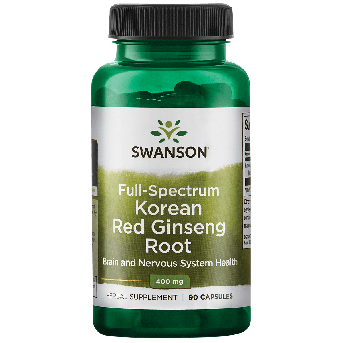 Full Spectrum Korean Red Ginseng 400mg | Swanson | 90 stuks