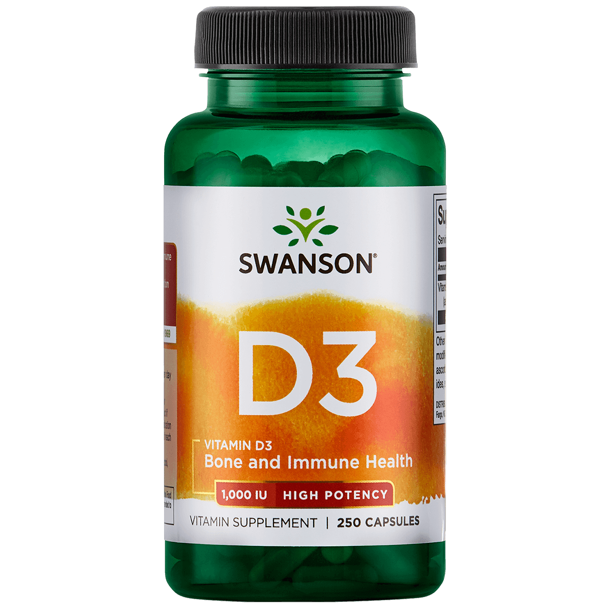 High Potency Vitamine D-3 1000IU