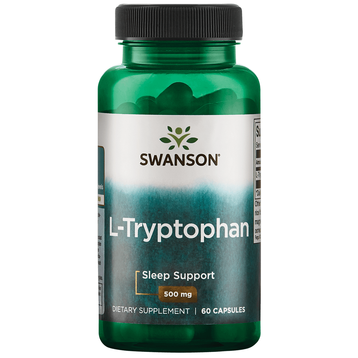 L-Tryptophan 500mg | Swanson | 60 stuks (2 maanden)