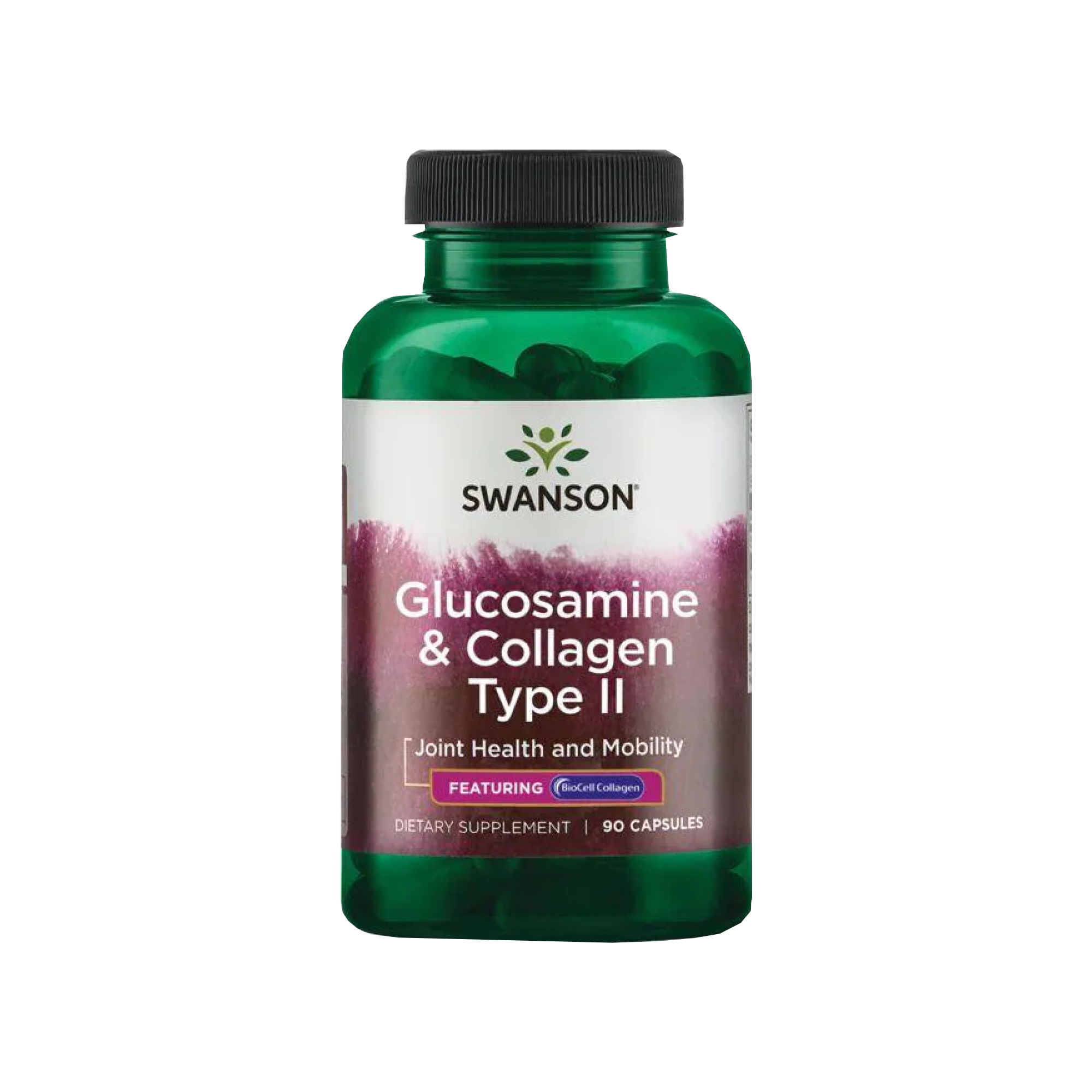 Glucosamine & Collagen Type II | Swanson | 90 capsules