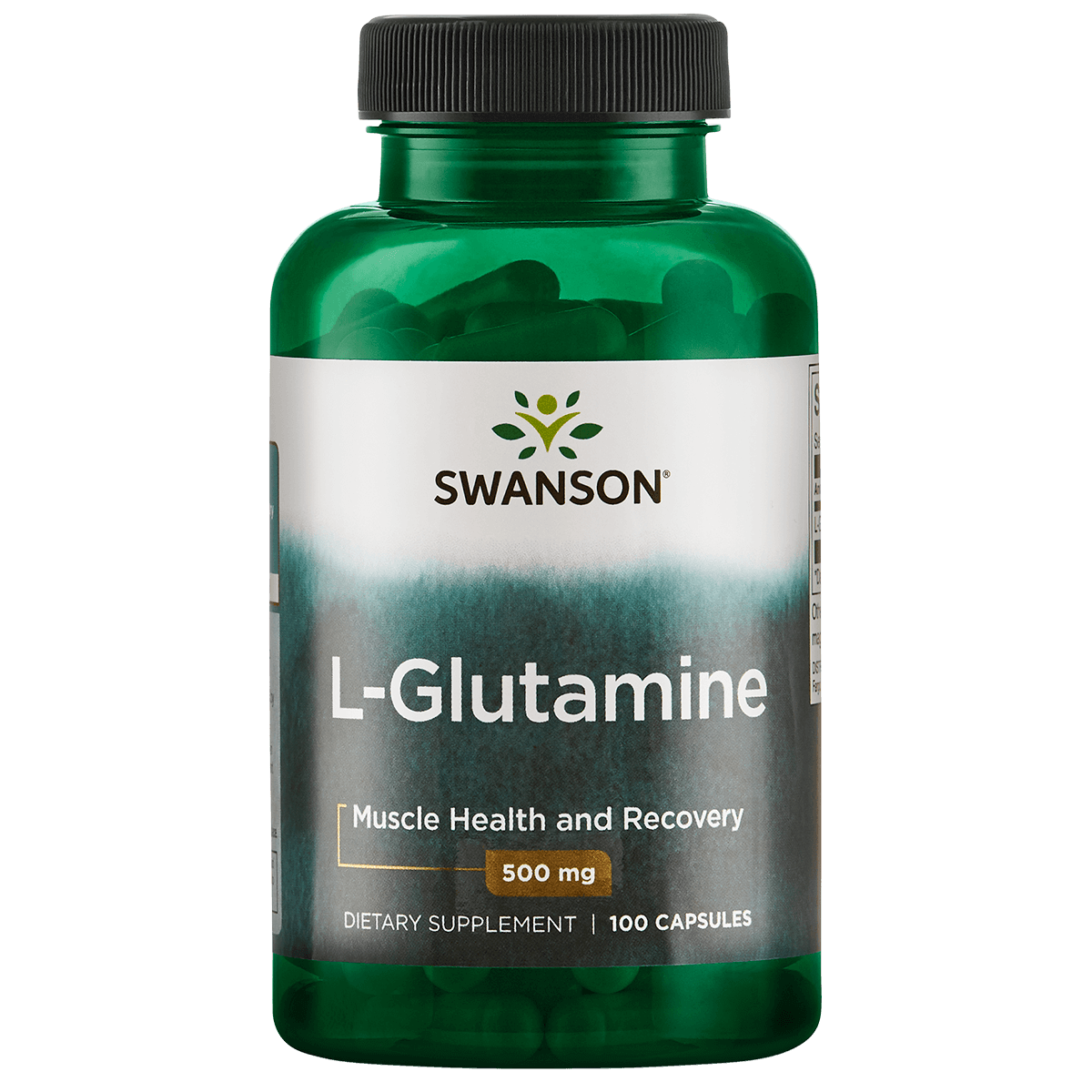 L-Glutamine capsules 500mg | Swanson | 100 stuks