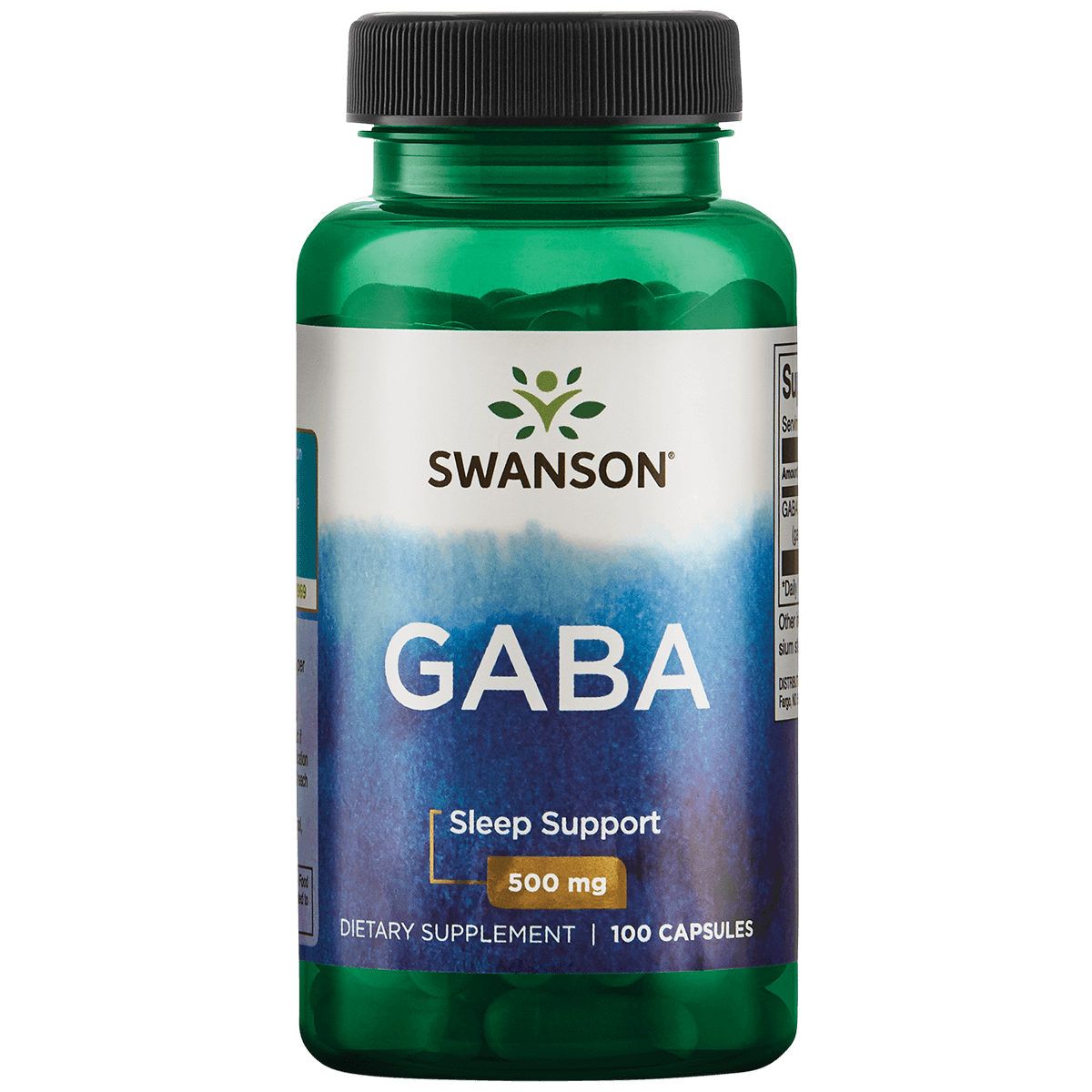 Gaba 500mg | Swanson | 100 stuks