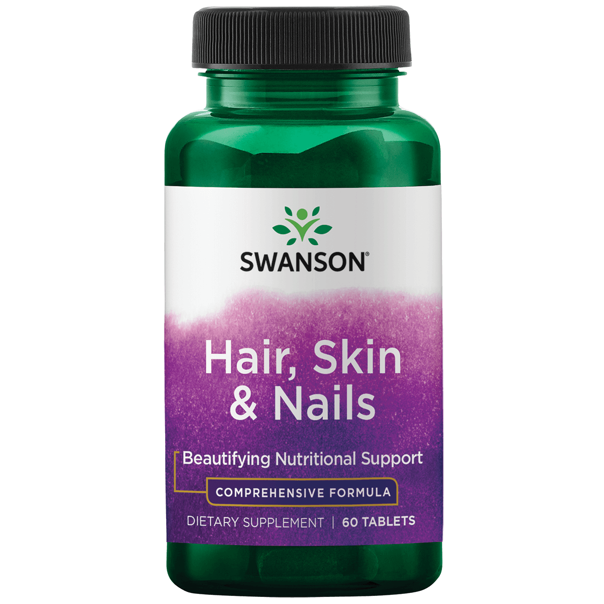 Swanson Hair, Skin & Nails Tabs - 60 tabs | Swanson | 60 stuks