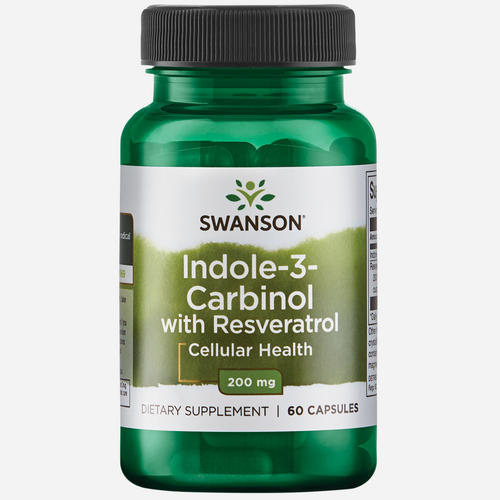 Gélules Ultra-Indole-3-Carbinol W/Resveratrol