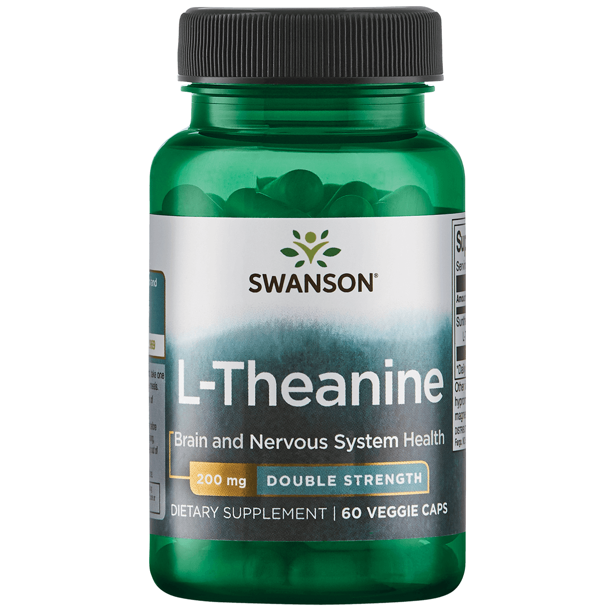 Ultra Double Suntheanine 200mg | Swanson | 60 veggie caps (2 maanden)