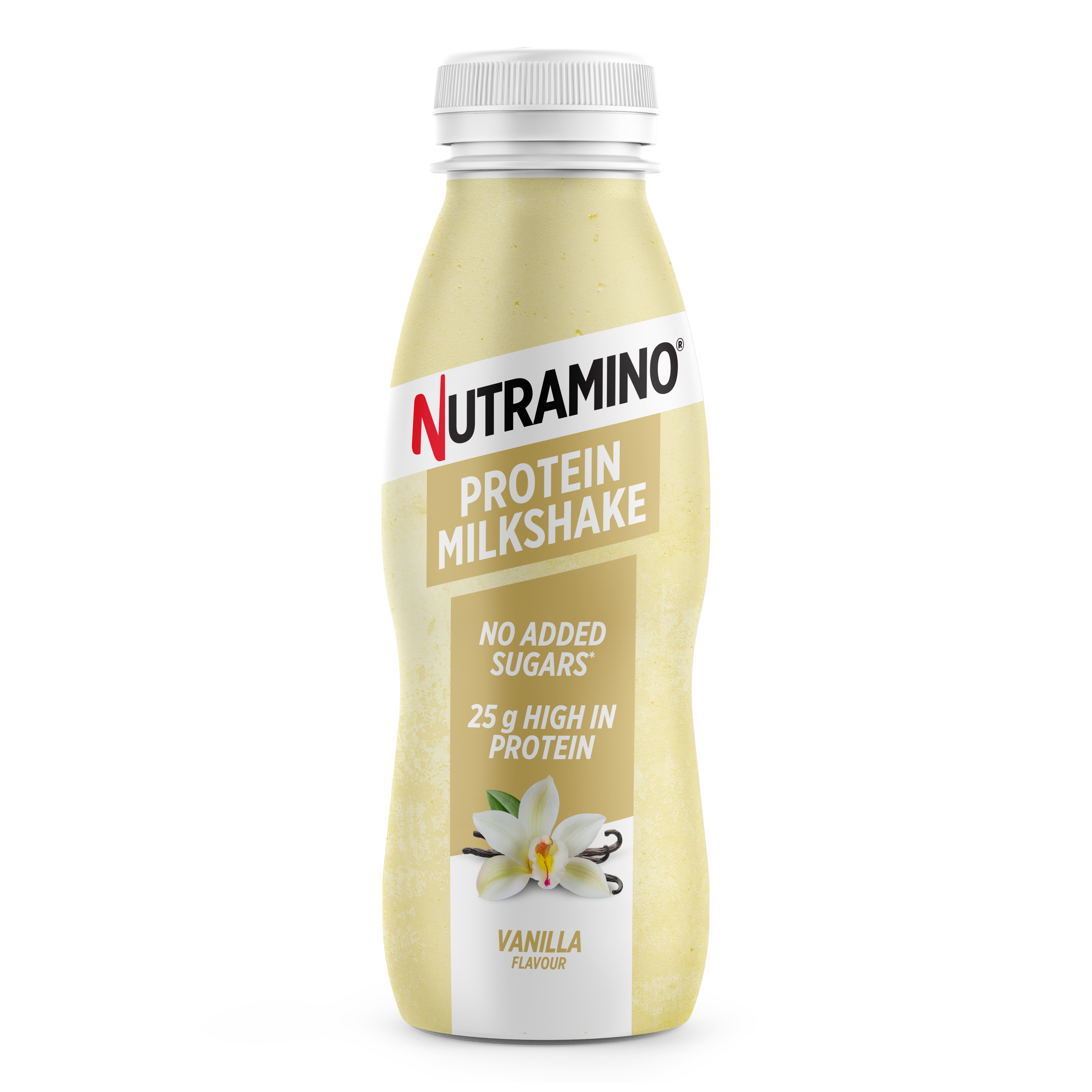 Nutramino Nutra-Go Shake - Eiwitmilkshake Vanille - Proteine Shake - 12 stuks (12x330ml)