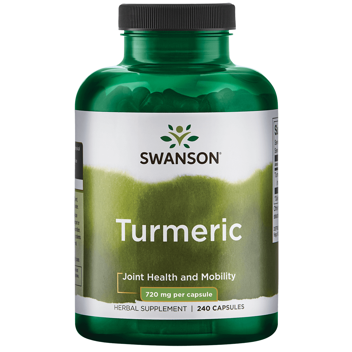 Turmeric 720 mg | Swanson | 240 stuks (120 doseringen)