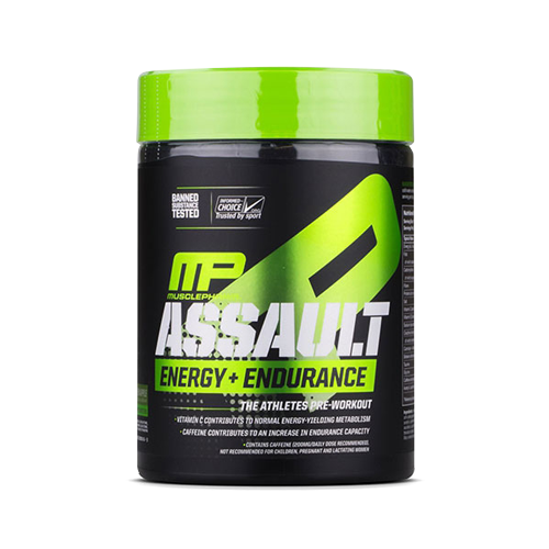 Assault - Musclepharm - Fruit Punch - 333 Gram (30 Doseringen)