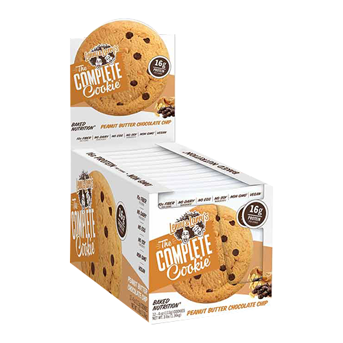 The Complete Cookie - Lenny & Larry's - Peanut Butter Chocolate Chip - 1,35 Kg (12 Koeken)