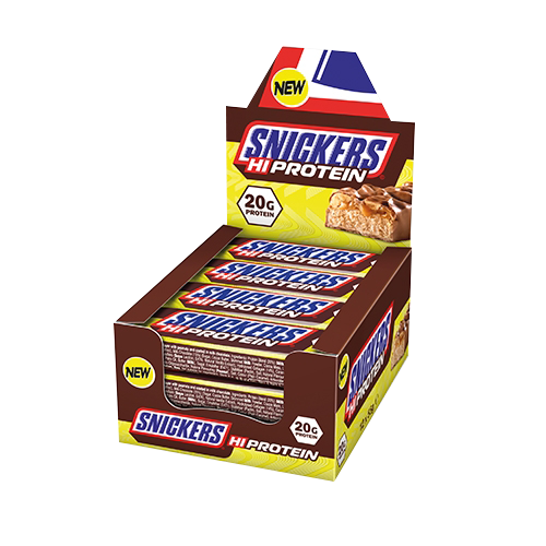 Snickers HiProtein Bar | Mars | Chocolade Caramel Pinda | 660 gram (12 repen)