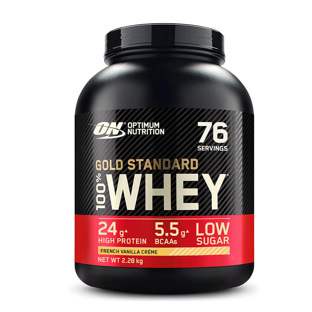 GOLD STANDARD 100% WHEY PROTEIN - Optimum Nutrition - French Vanilla - 71 Servings (2270 Gram)