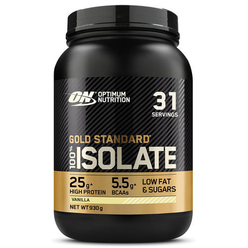 Gold Standard 100% Isolate - Optimum Nutrition - Vanille - 31 Servings (930 Grammes)