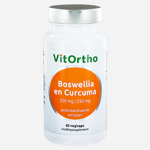 Boswellia 250 mg and Curcuma 250 mg de VitOrtho