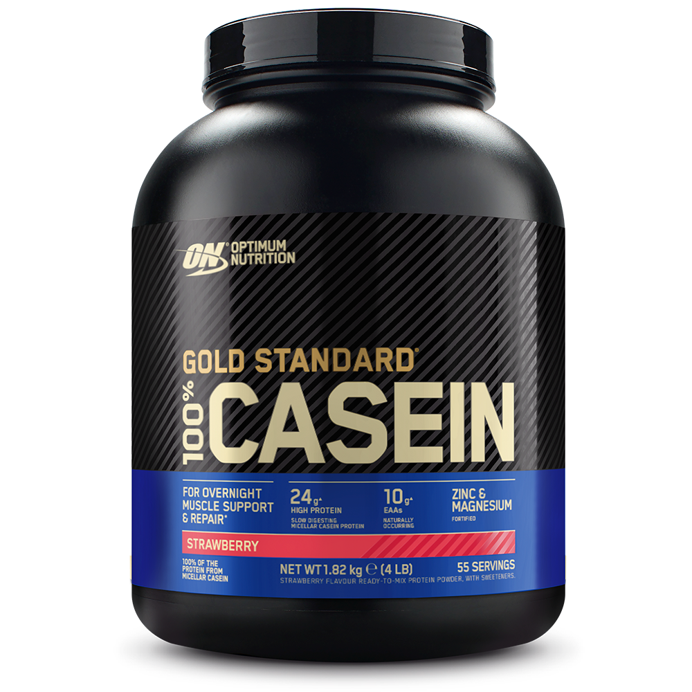 100% Caseine Time Release Proteine - Optimum Nutrition - Strawberry - 55 Servings (1820 Gram)