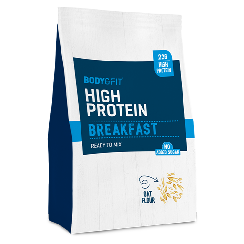High Protein Breakfast - Body & Fit - Vanilla - 1,98 Kg (36 Shakes)