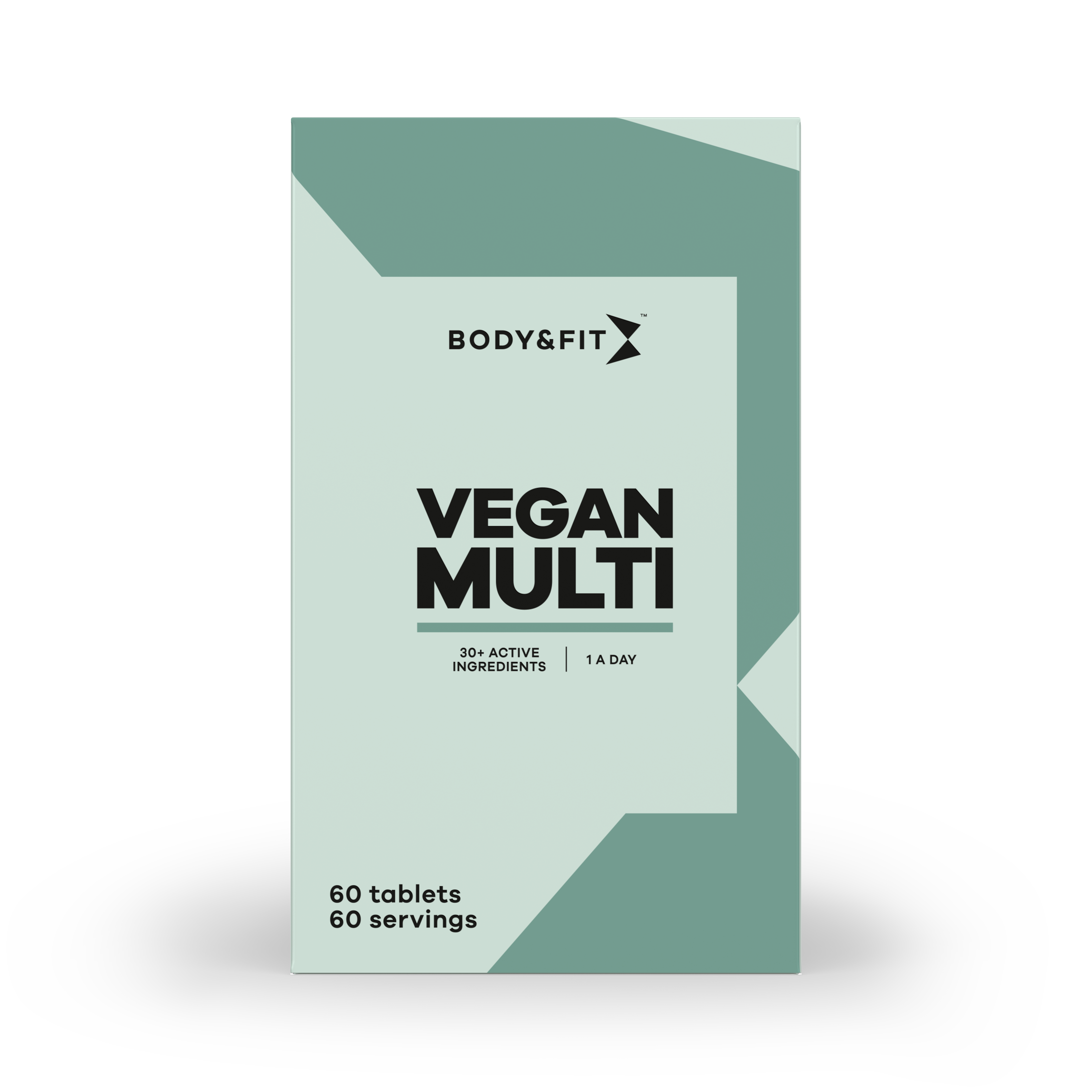 Body & Fit Vegan Multi - Multivitaminen van A t/m Z - Plantaardig Voedingssupplement - 60 Tabletten