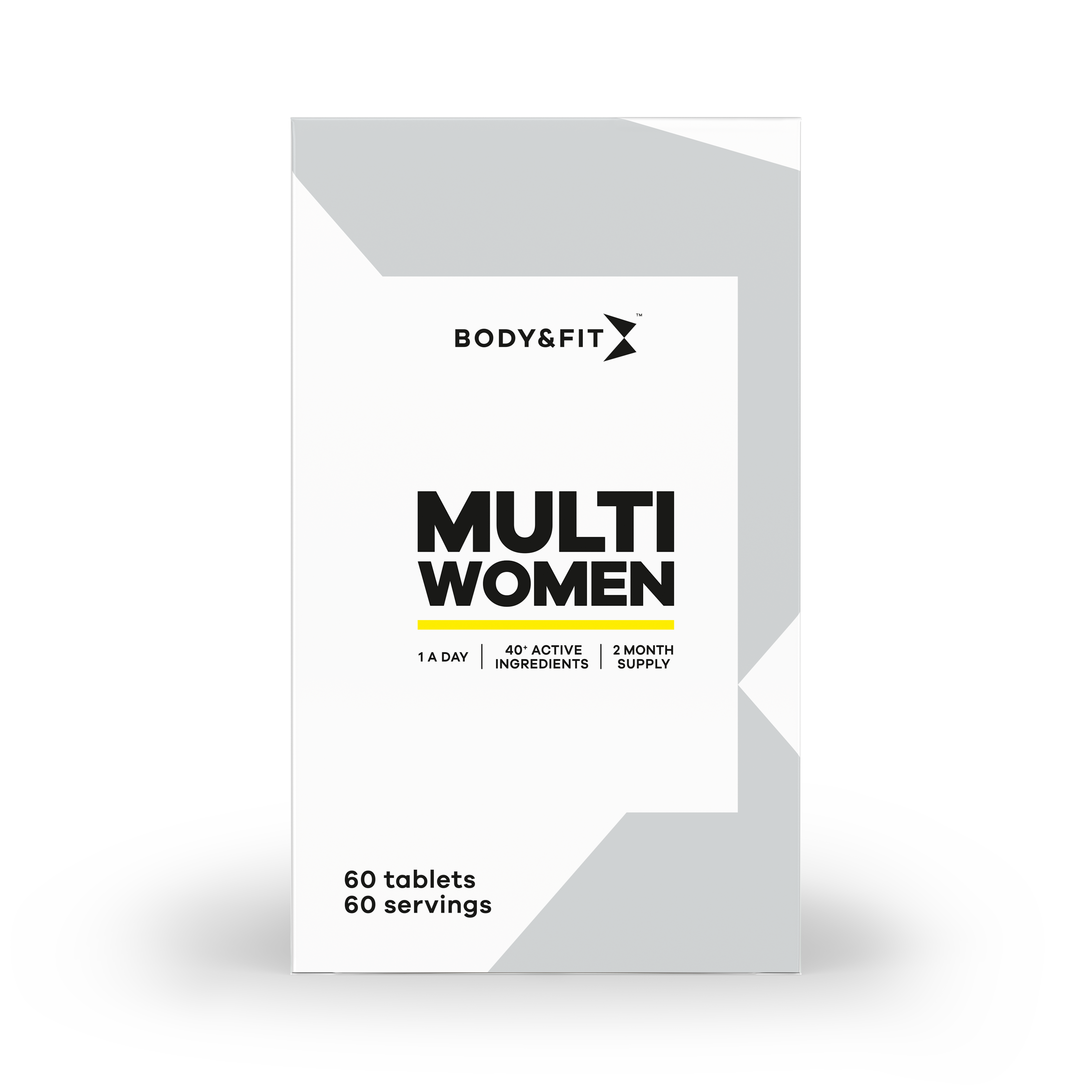 Body & Fit Multi Women - Multivitamine Vrouw - Voedingssupplement voor Vrouwen - 60 stuks (Verpakking 2 maanden)
