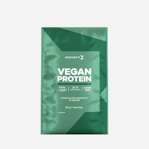 Vegan Protein - Body&Fit - Chocolat Noisette - 30 Grammes (1 Shakes)