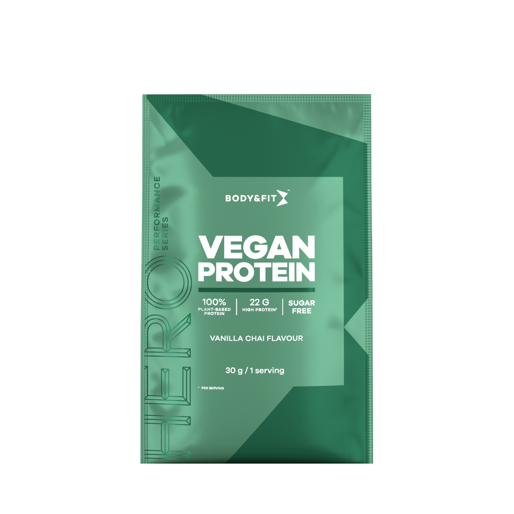 Vegan Protein - Body&Fit - Chaï Vanille - 30 Grammes (1 Shakes)