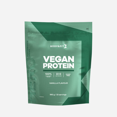 Body & Fit Vegan protein - body&fit - vanille onctueuse - 990 grammes (33 shakes)