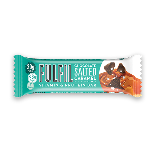 Vitamin & Protein Bar - Fulfil Nutrition - Chocolate Salted Caramel - 1 Reep (55 Gram)