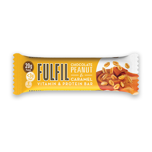 Vitamin & Protein Bar - Fulfil Nutrition - Chocolate Peanut & Caramel - 1 Reep (55 Gram)