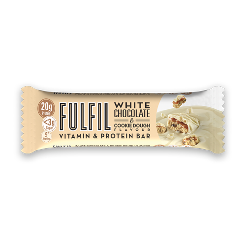 Vitamin & Protein Bar - Fulfil Nutrition - White Chocolate & Cookie Dough - 1 Reep (55 Gram)