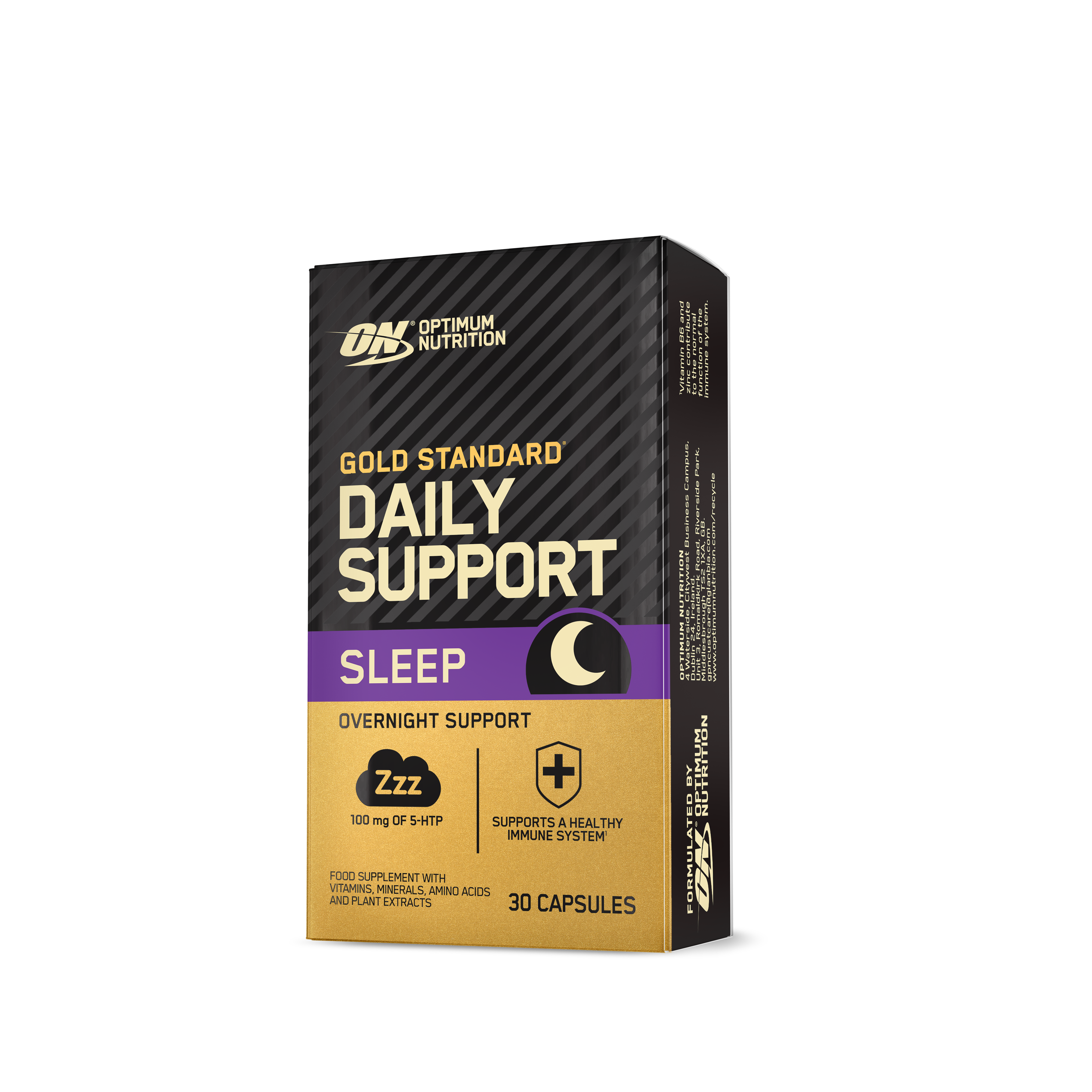 Optimum Nutrition Gold Standard Daily Support Sleep - Sportsupplement - Supplement - 30 capsules (19 gram)