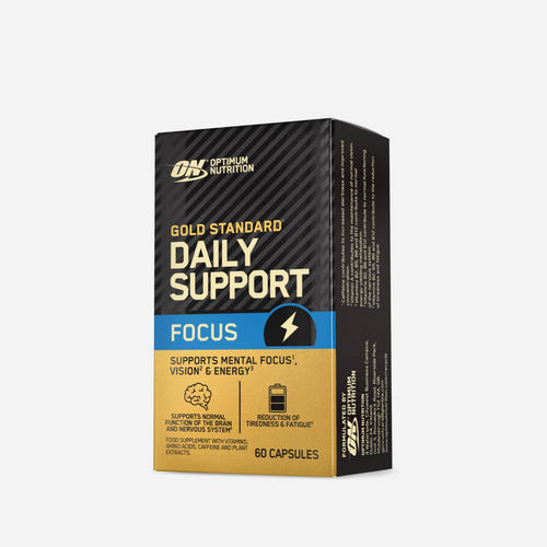 Gold Standard Daily Support Focus - Optimum Nutrition - 60 Gélules (42 Grammes)