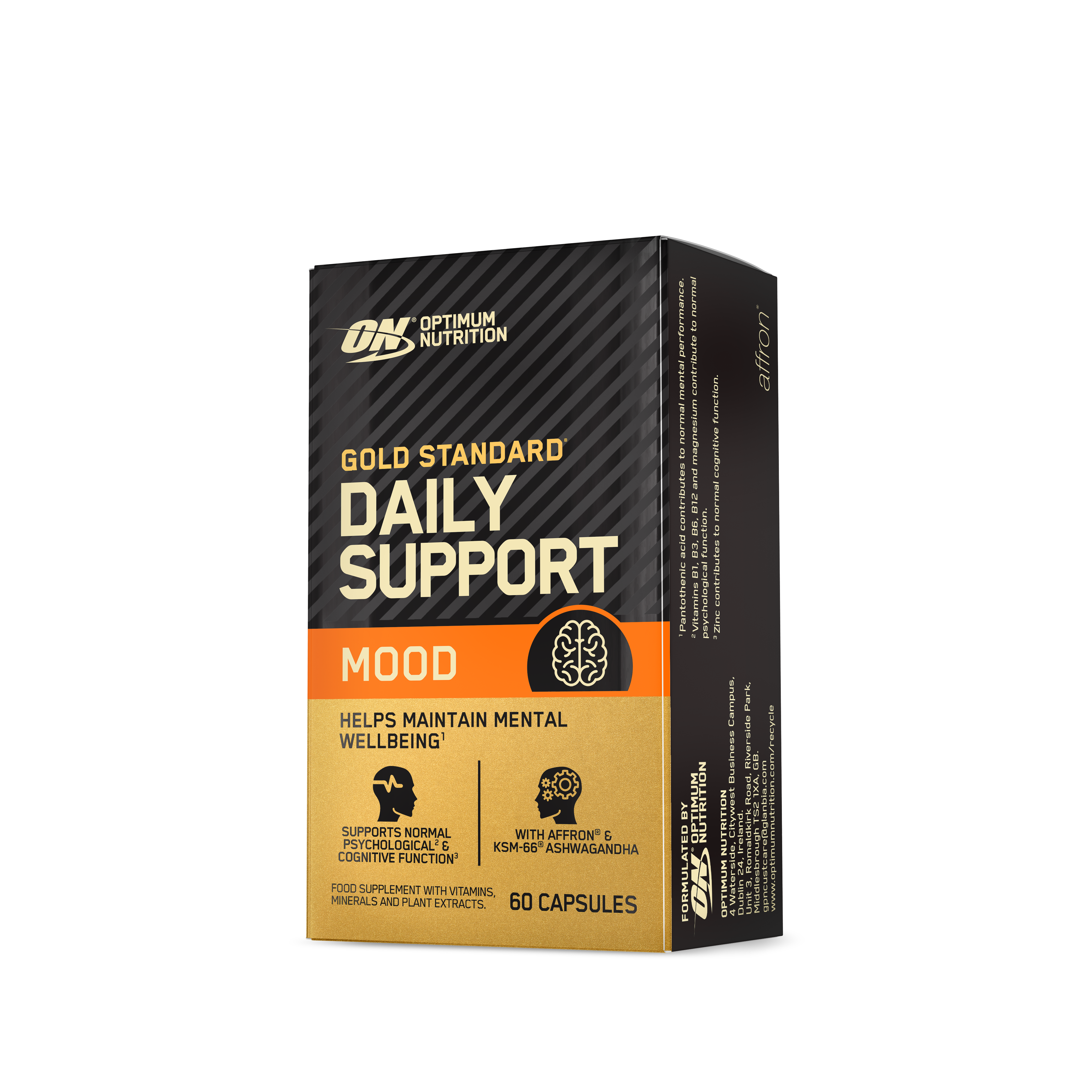Optimum Nutrition Gold Standard Daily Support Mood - Sportsupplement - Supplement - 60 Capsules
