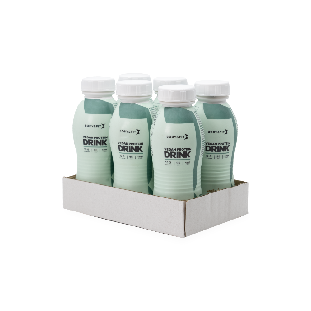 Vegan Protein Drink - Body & Fit - Vanille - 1860 Ml (6 Shakes)