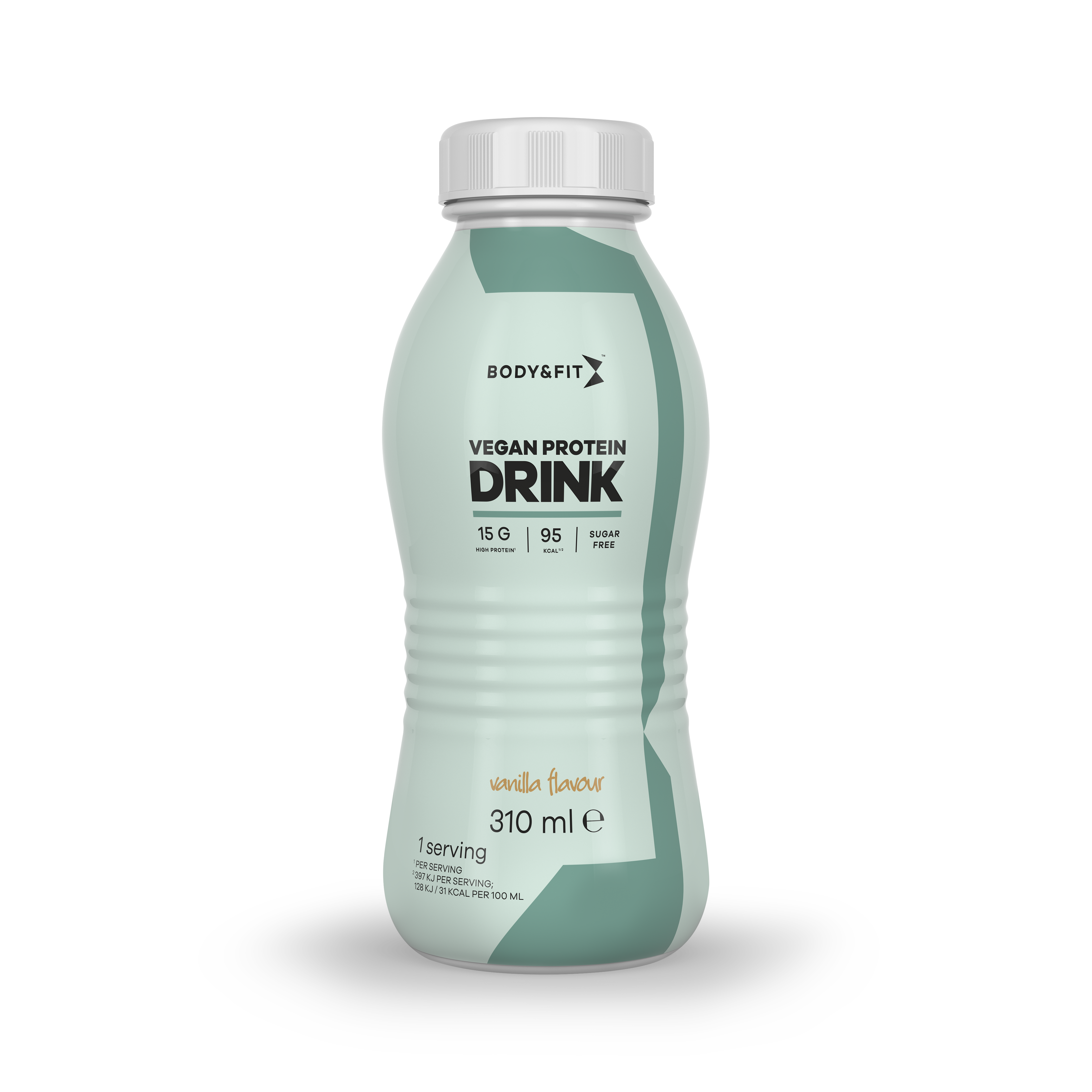 Vegan Protein Drink - Body & Fit - Vanille - 310 Ml (1 Shakes)