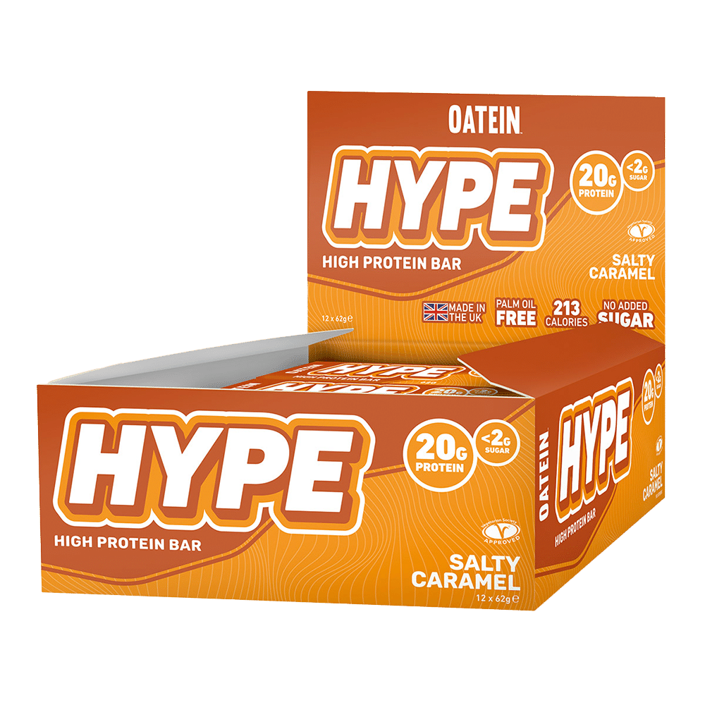 Hype Protein Bar - Oatein - Salty Caramel - 744 Gram (12 Repen)
