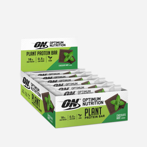 Plant Protein Bar - Optimum Nutrition - Chocolat Menthe - 720 Grammes (12 Barres)