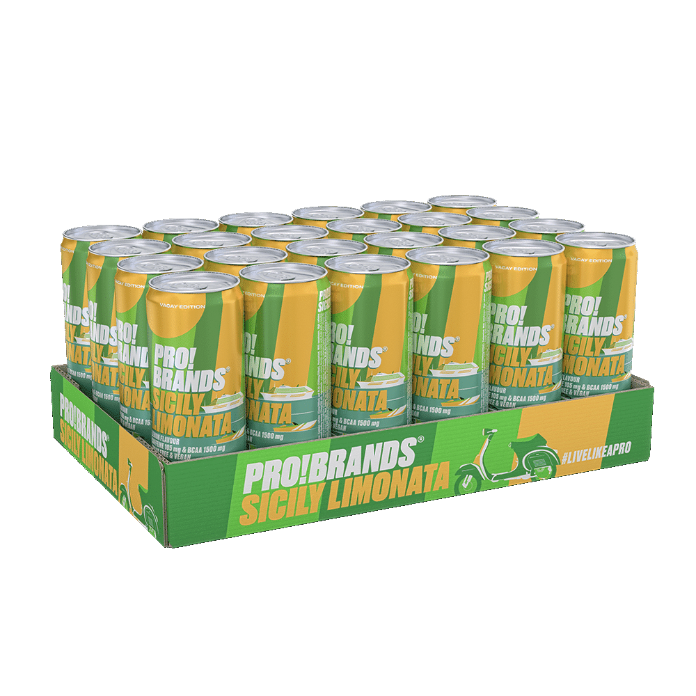 AminoPro Drink - FCB Sweden - Sicily Lemon - 24 Stuks (7920 Ml)