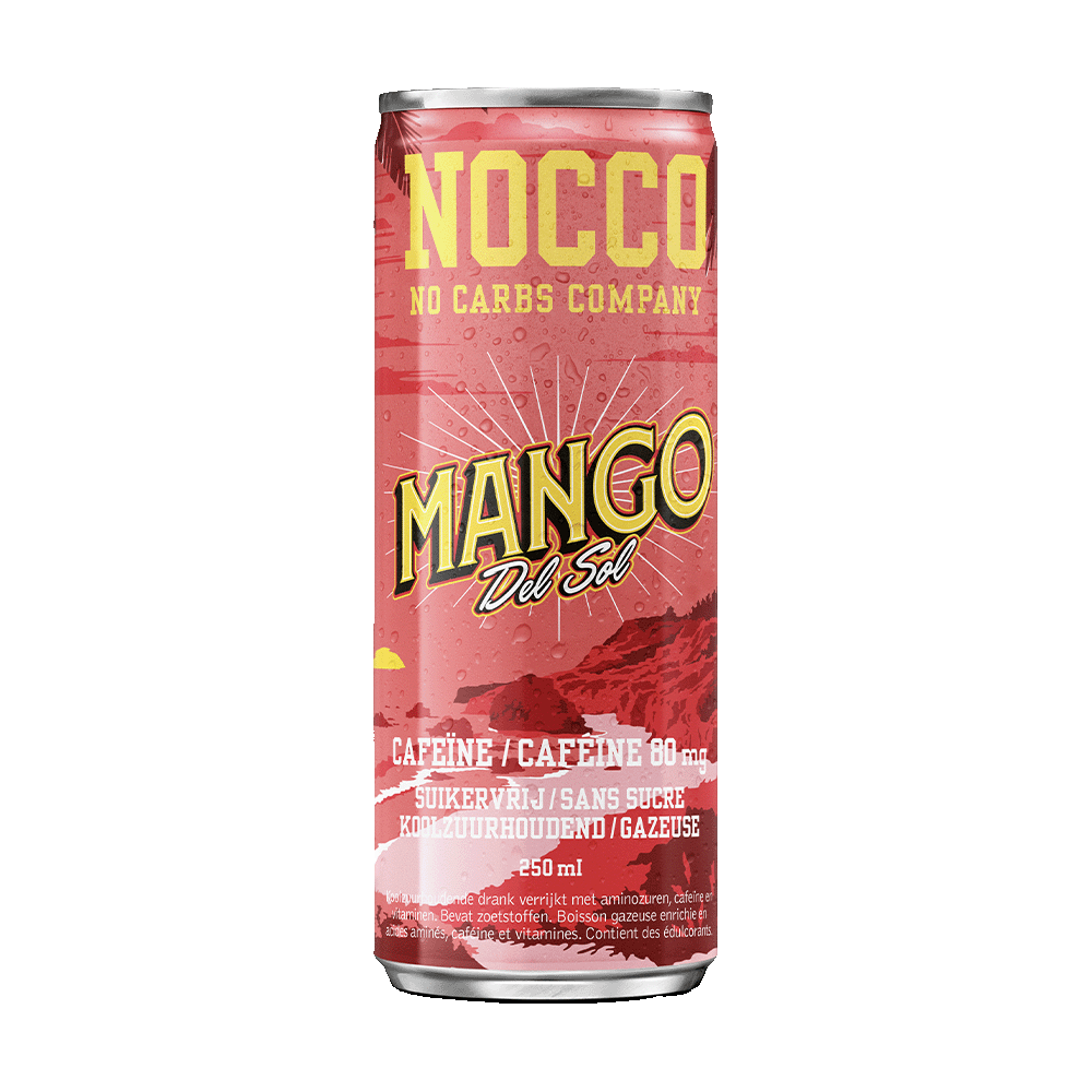 Nocco BCAA Drink - Nocco - No Carbs Company - Mango Del Sol - 1 Stuk (250 Ml)