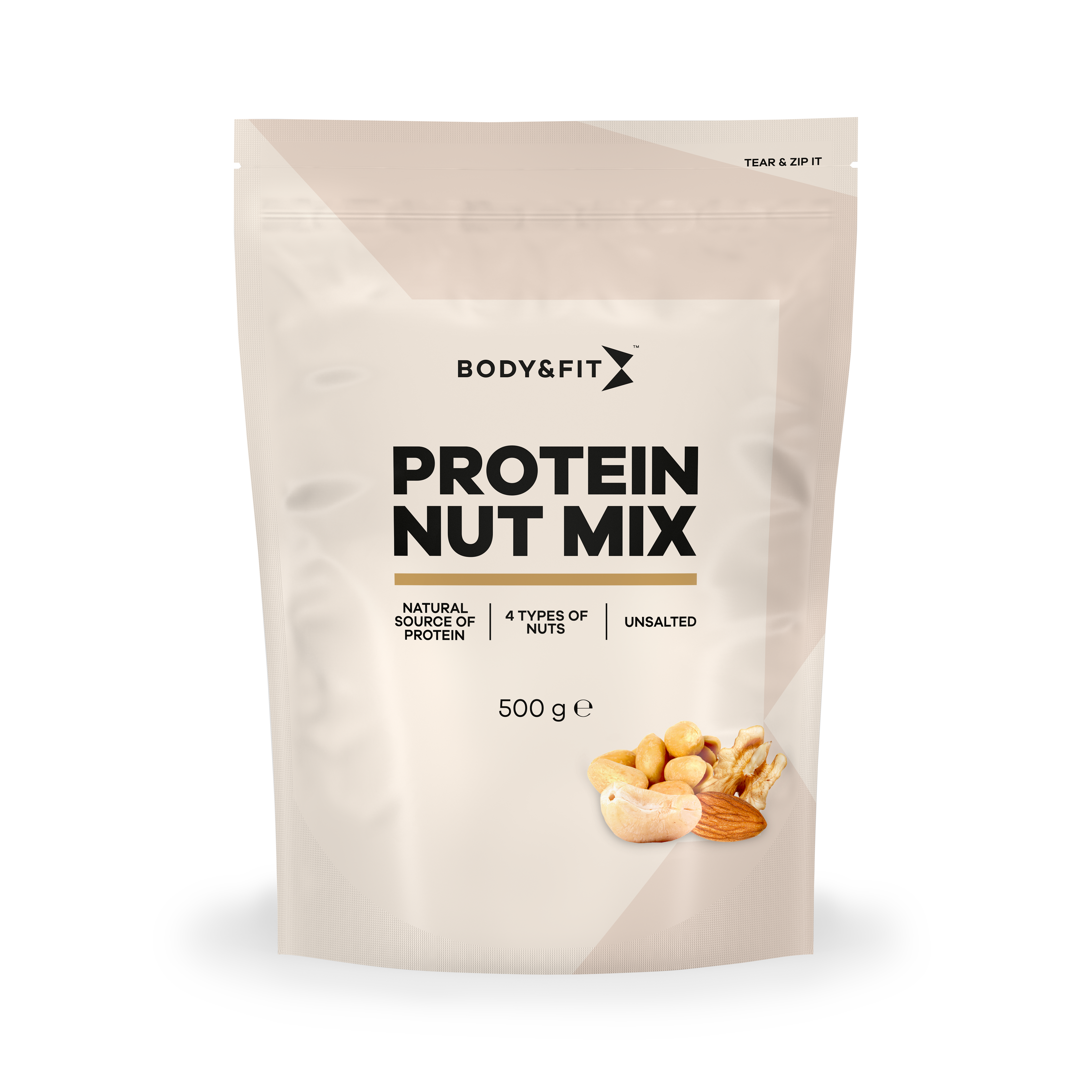 Body & Fit Superfoods - Proteïne Notenmix -  Bron van Eiwitten en Gezonde Vetten - 500 gram