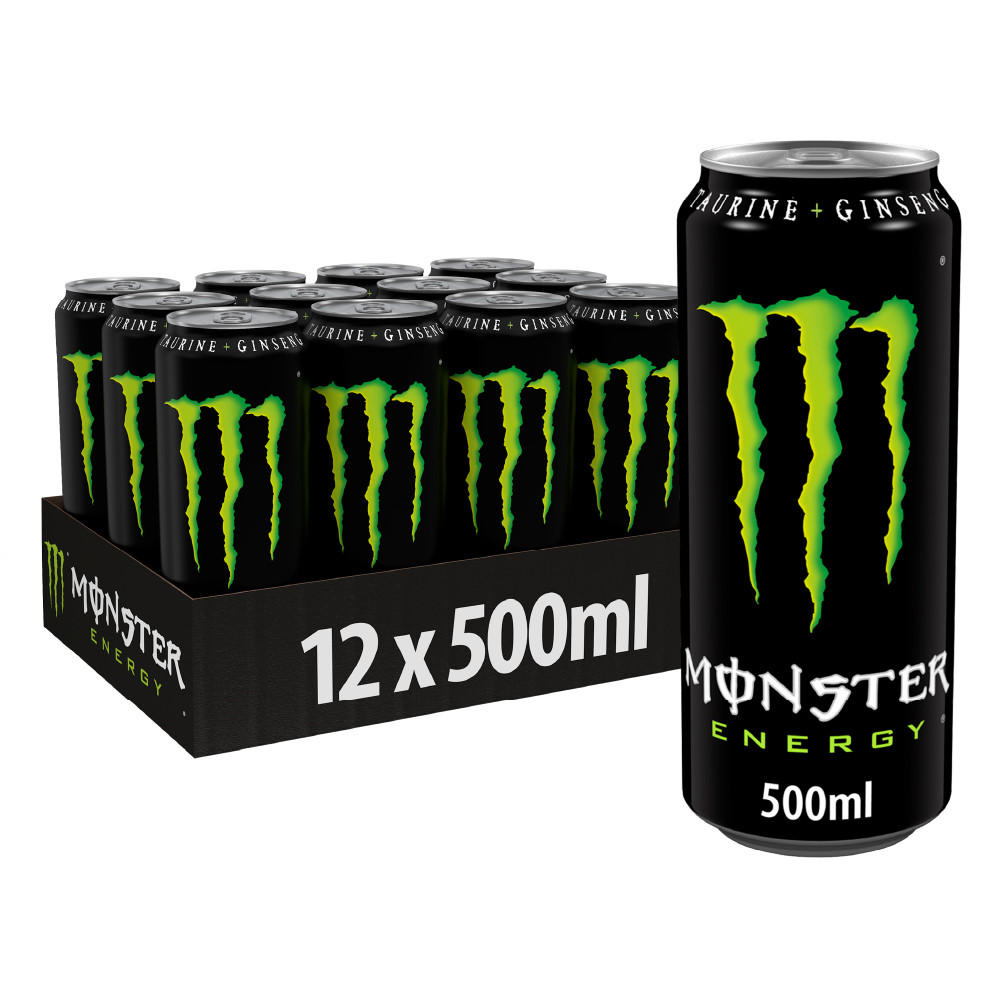 Pre-Workout - Monster Energy - 500 ml - Energy Regular