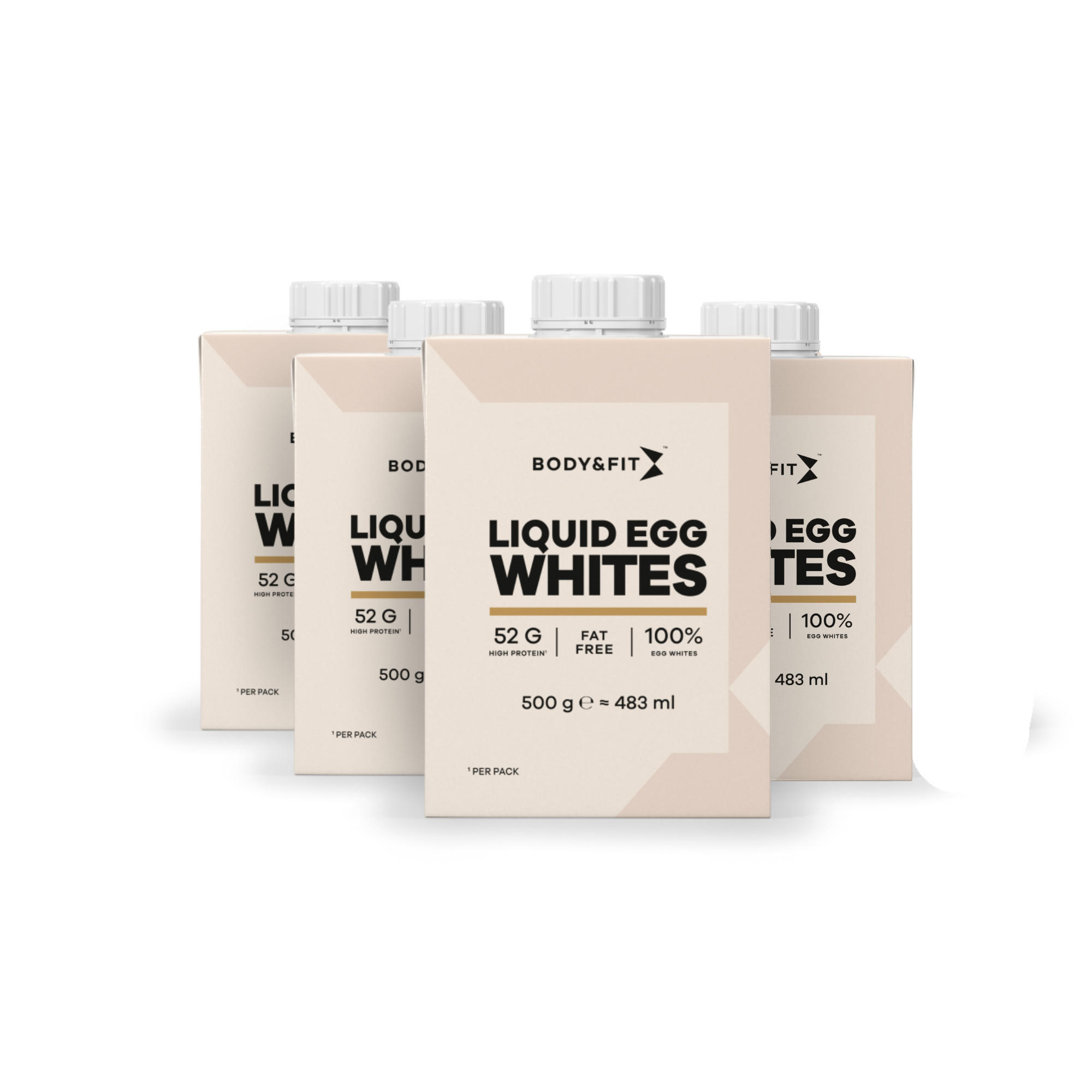 Liquid Egg Whites | Body & Fit | 2 kg (4 stuks)