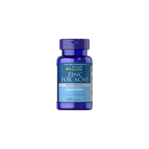 Puritan's Pride Zinc for Acne - 100 tabs